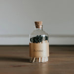 HOME: WOODEN MATCHES IN GLASS APOTHECARY JAR - Muse Baskets and Co.