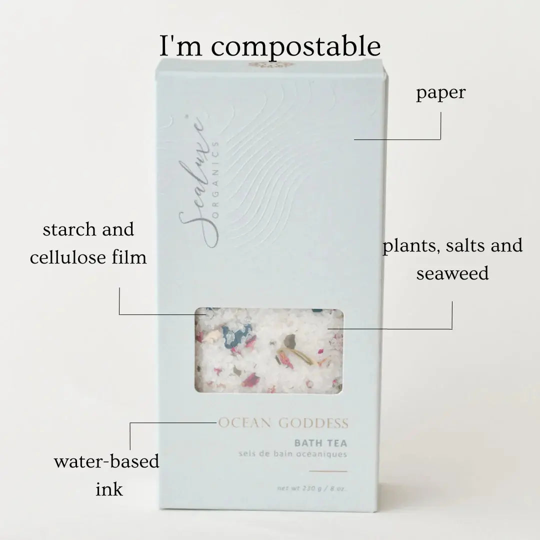 OCEAN GODDESS BATH TEA - Muse Baskets and Co.