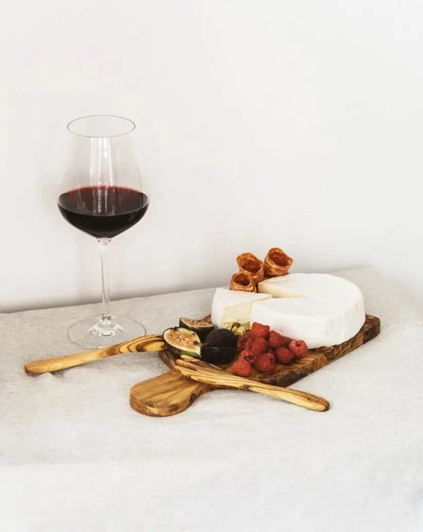 OLIVE WOOD CHEESE BOARD - Muse Baskets and Co.
