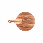 ROUND ACACIA HARDWOOD CUTTING BOARD - Muse Baskets and Co.