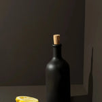 STONEWARE OLIVE OIL BOTTLE - Muse Baskets and Co.