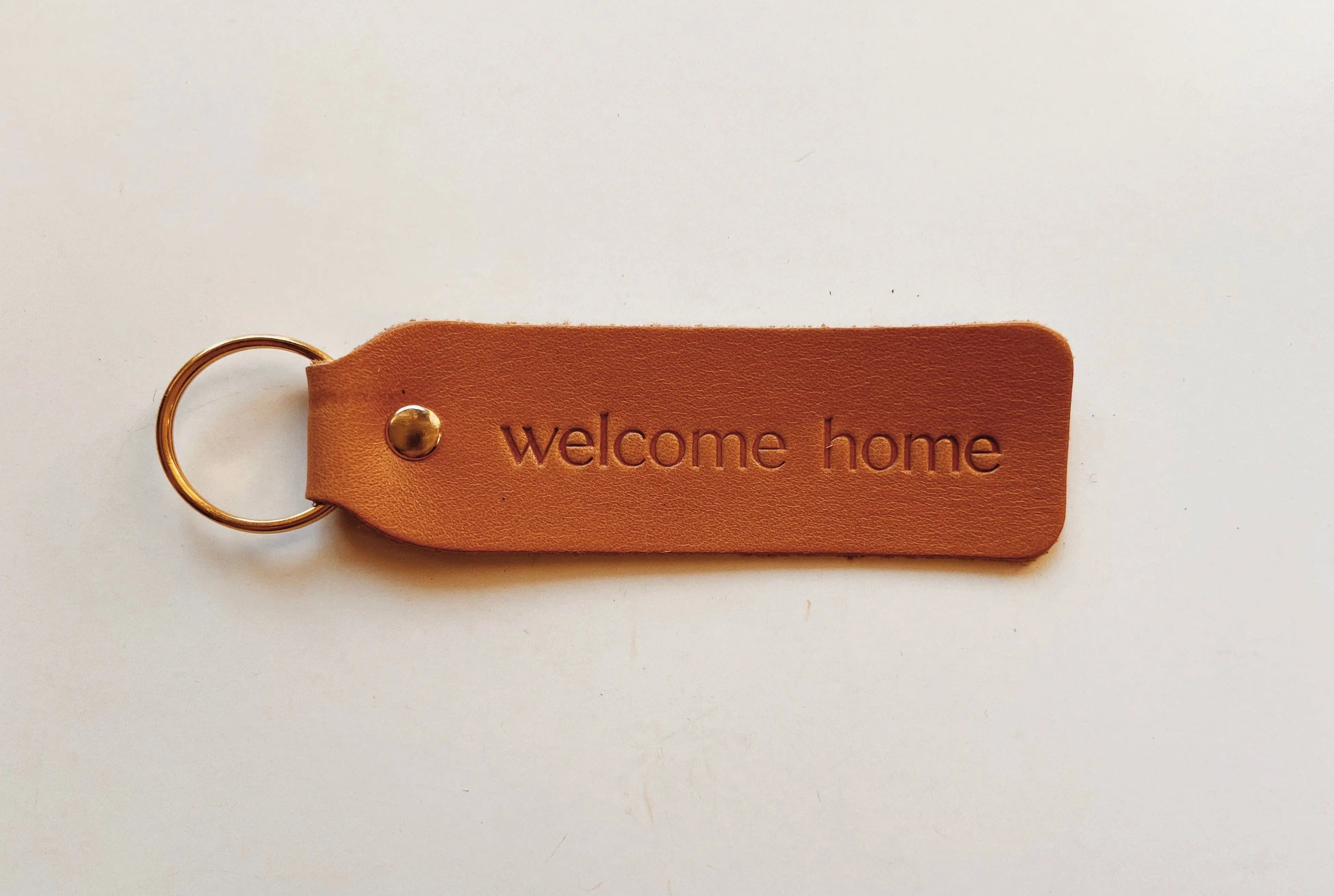 WELCOME HOME KEYCHAIN - Muse Baskets and Co.