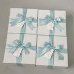 WHITE GIFT BOX - Muse Baskets and Co.