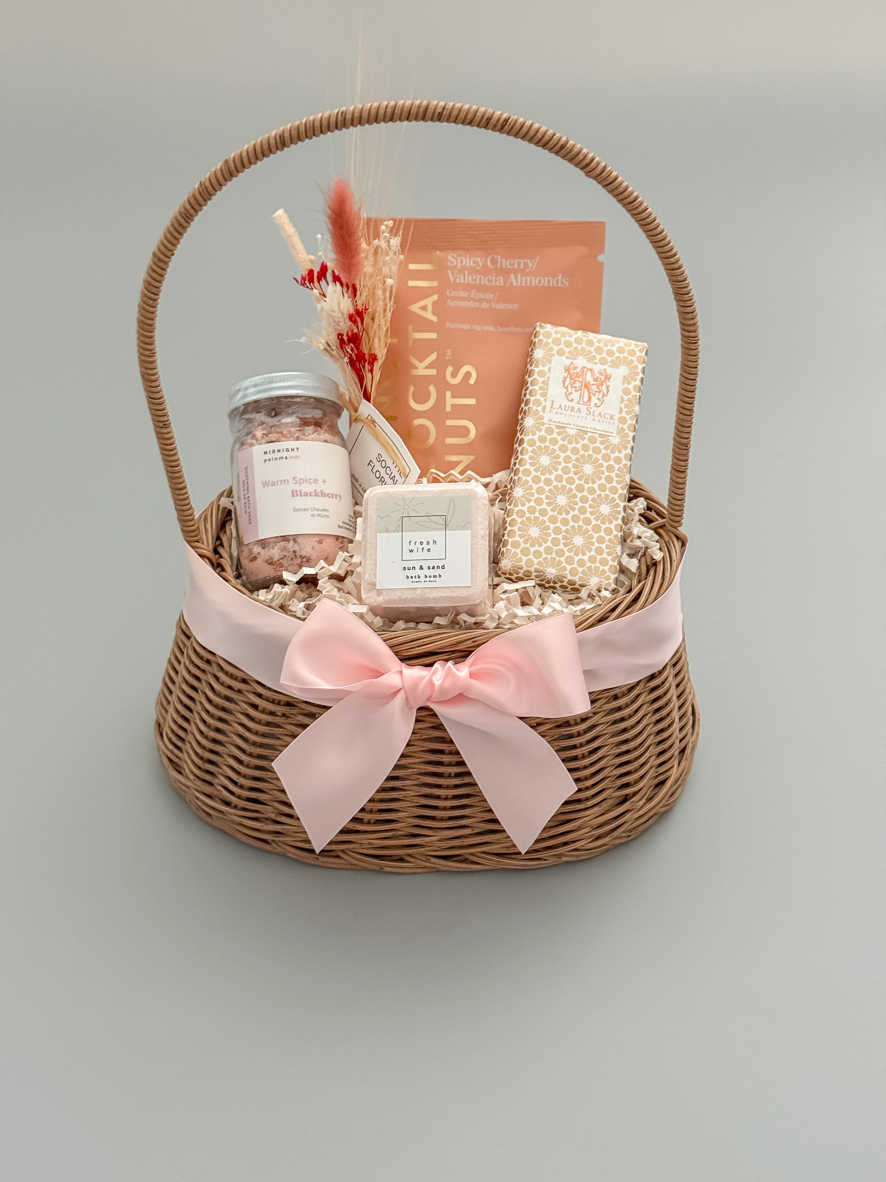 Whispers of Rose MUSE BASKETS AND CO.