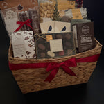 Corporate holiday gift basket for team celebrations and office sharing.