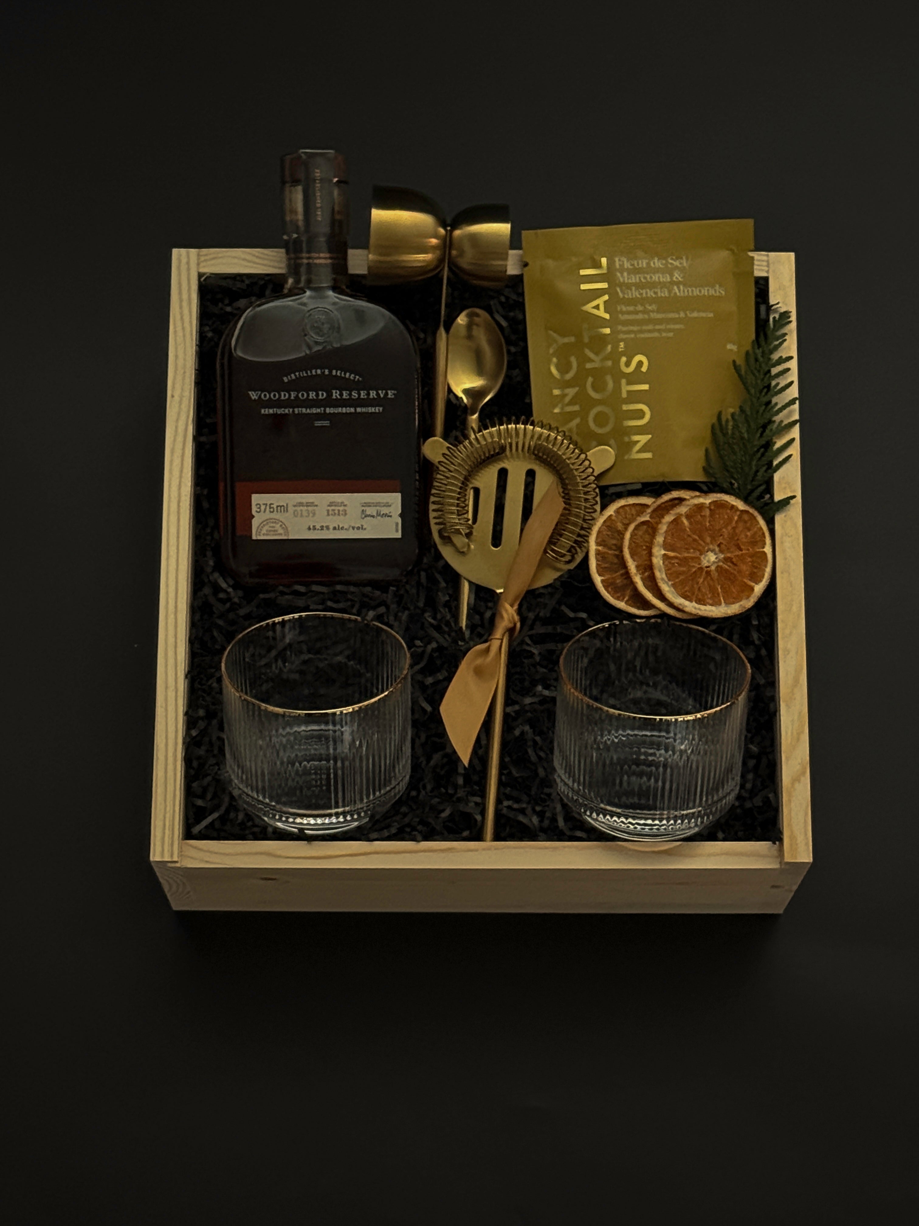 The Bourbon Époque Gift Box Muse Baskets and Co.
