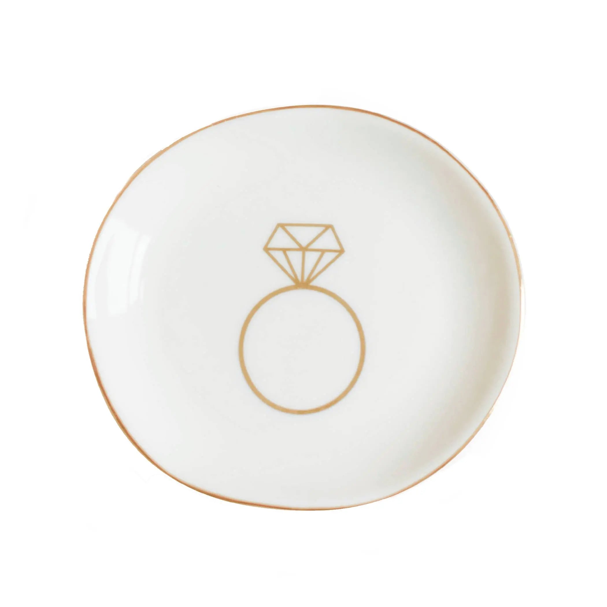 ENGAGEMENT RING JEWELRY DISH - Muse Baskets and Co.