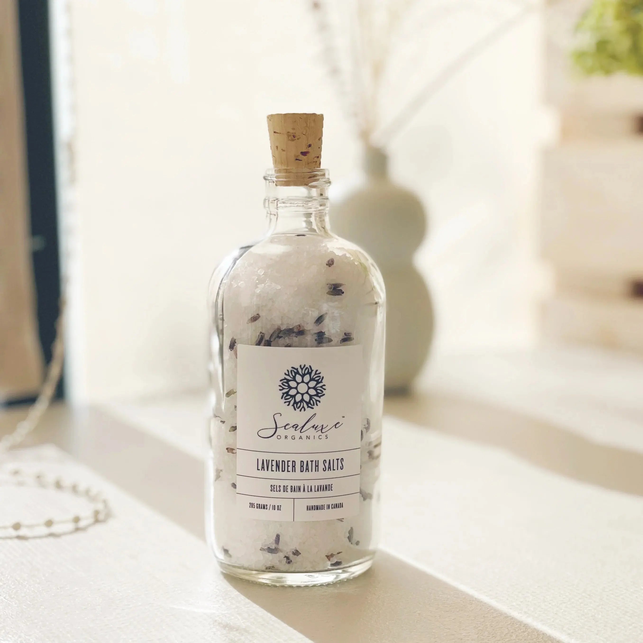 LAVENDER BATH SALTS - Muse Baskets and Co.