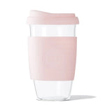 SOL GLASS TRAVEL TUMBLER - PERFECT PINK - Muse Baskets and Co.