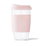 SOL GLASS TRAVEL TUMBLER - PERFECT PINK - Muse Baskets and Co.