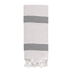 TURKISH COTTON + BAMBOO HAND TOWEL - Muse Baskets and Co.