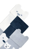 Blue Bear Shaped Socks