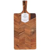Danica Heirloom Acacia Chevron 17" Serving Board