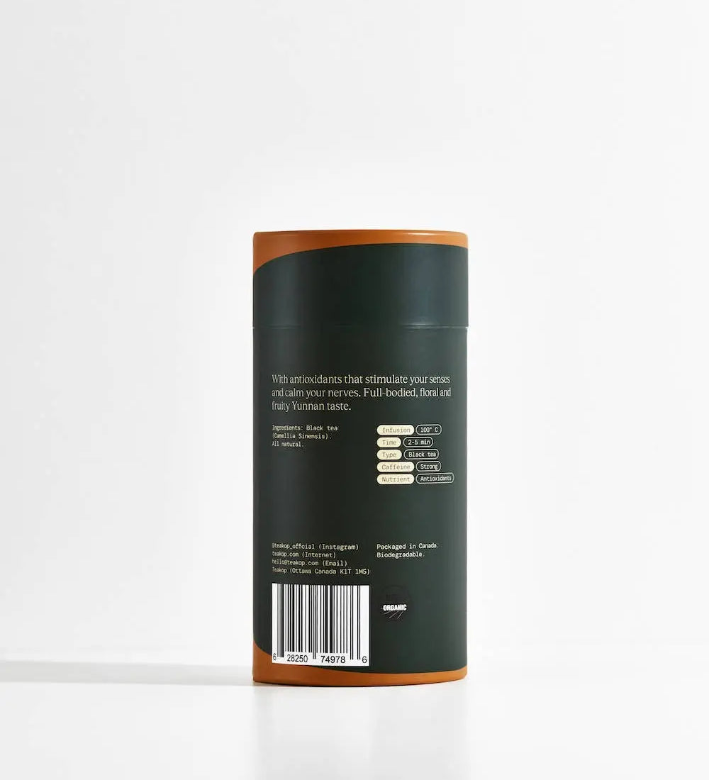 Black Yunnan, 15 Teabags teakop