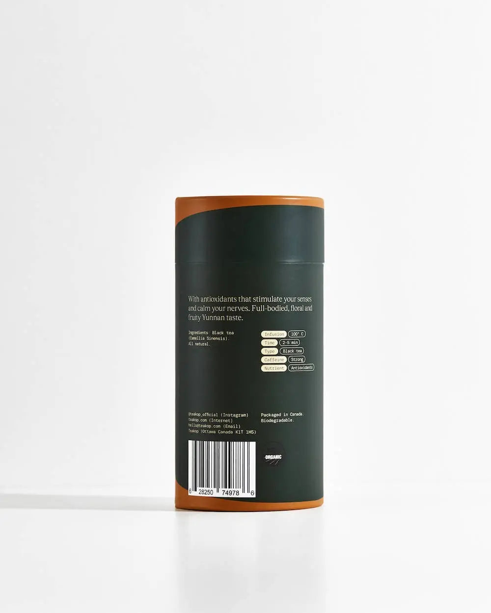 Black Yunnan, 15 Teabags teakop