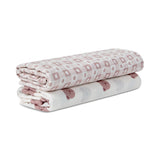 Pink Baby Girl Muslin Swaddles