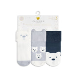 Blue Bear Shaped Socks