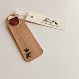 HOME SWEET HOME SCRIPT KEYCHAIN - CAMEL