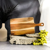 ACACIA HARDWOOD CUTTING BOARD - MEDIUM - Muse Baskets and Co.