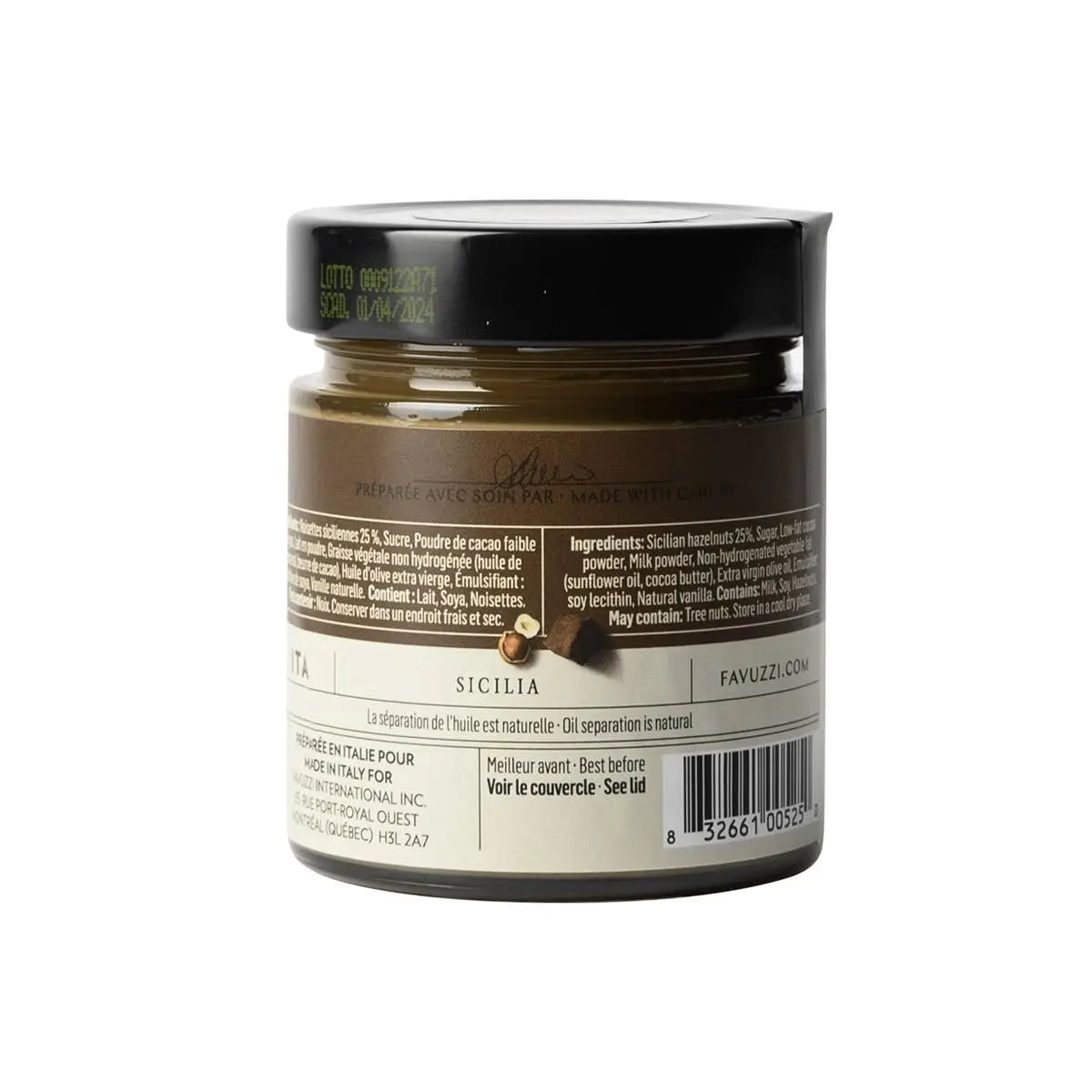 CHOCOLATE AND HAZELNUT SPREAD - Muse Baskets and Co.