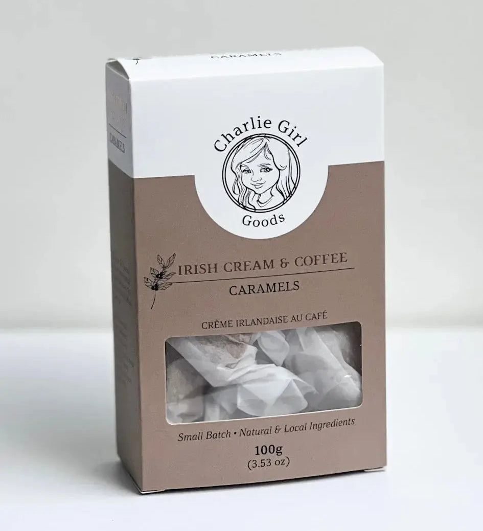 CLASSIC SEA SALT | MAPLE | IRISH CREAM COFFEE CARAMELS - Muse Baskets and Co.