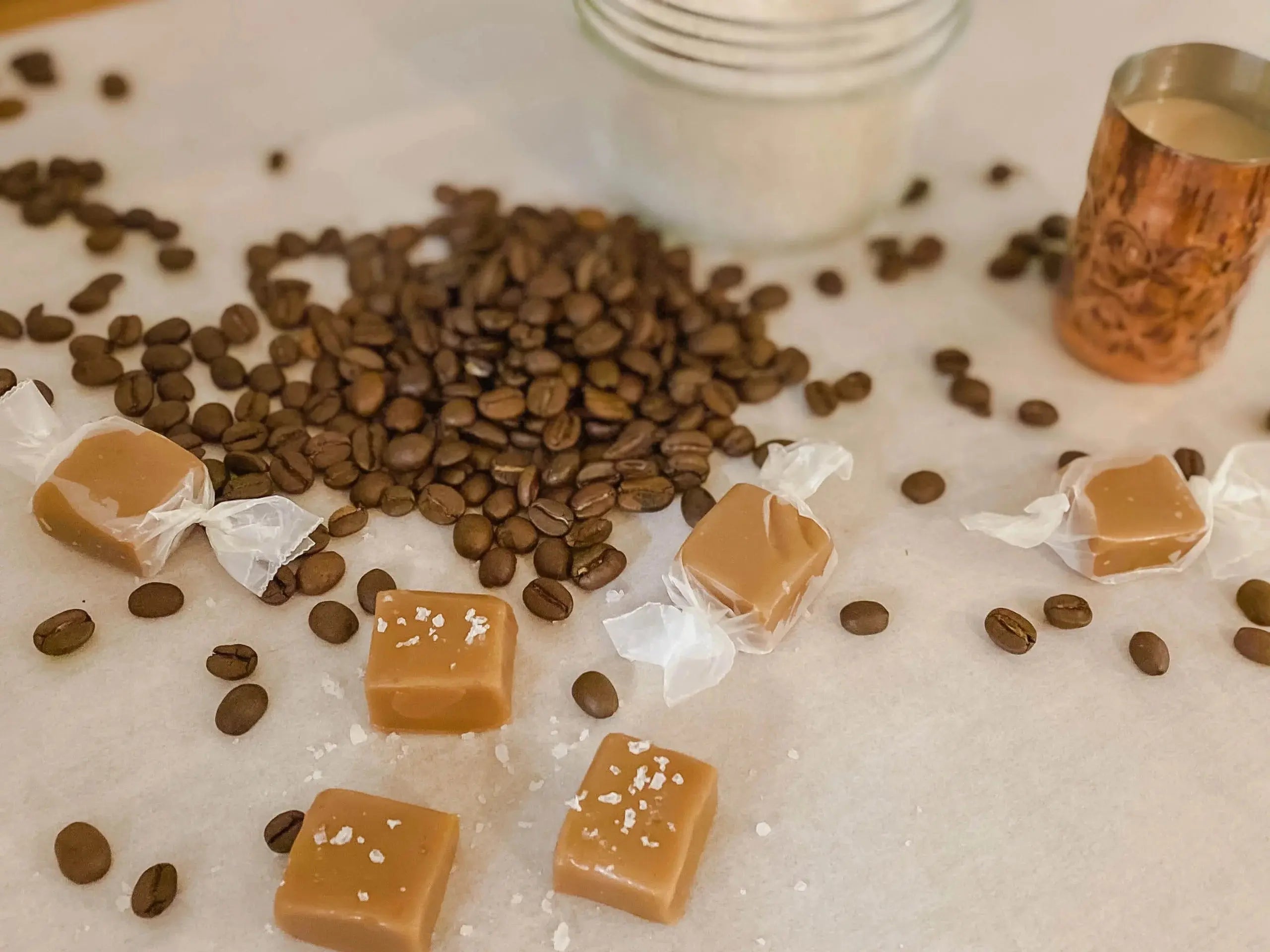CLASSIC SEA SALT | MAPLE | IRISH CREAM COFFEE CARAMELS - Muse Baskets and Co.