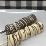 Chocolate Covered Marshmallow Stick Checkers Premium Fudge
