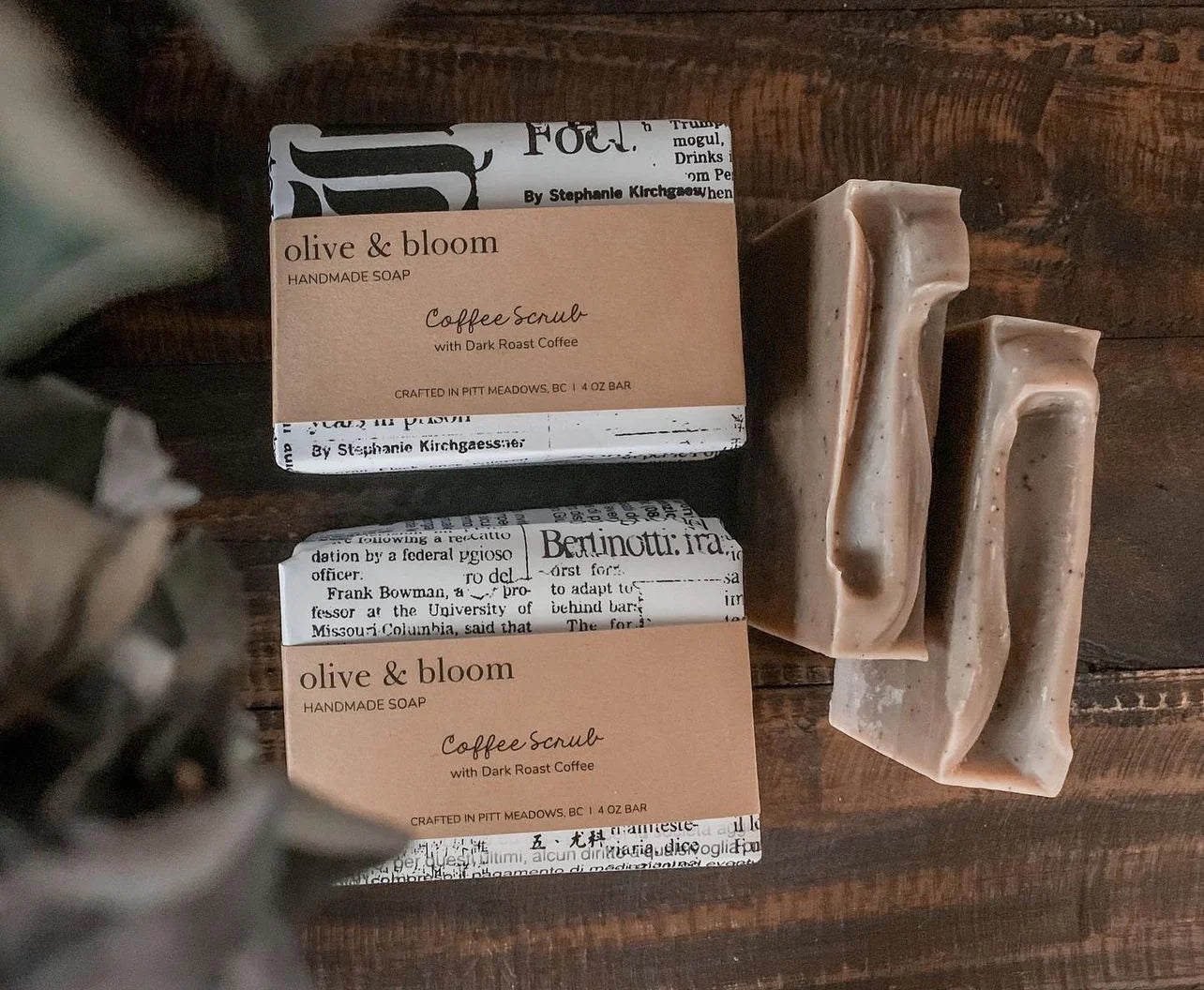 Olive & Bloom - Coffee Scrub Olive & Bloom