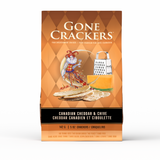Gone Crackers Canadian Cheddar & Chive Crackers 142g