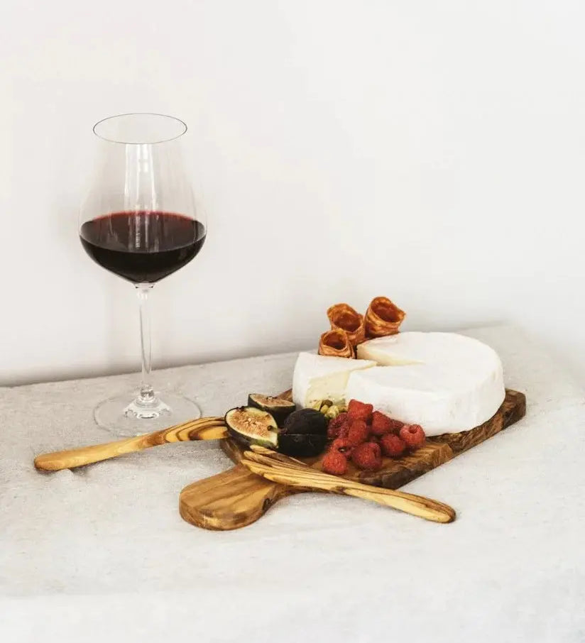 OLIVE WOOD CHEESE BOARD - Muse Baskets and Co.