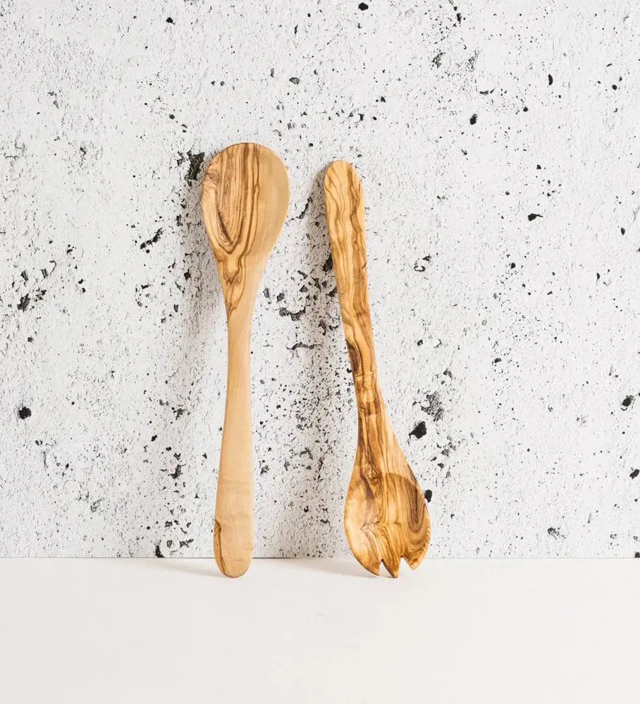 OLIVE WOOD UTENSIL SET - Muse Baskets and Co.
