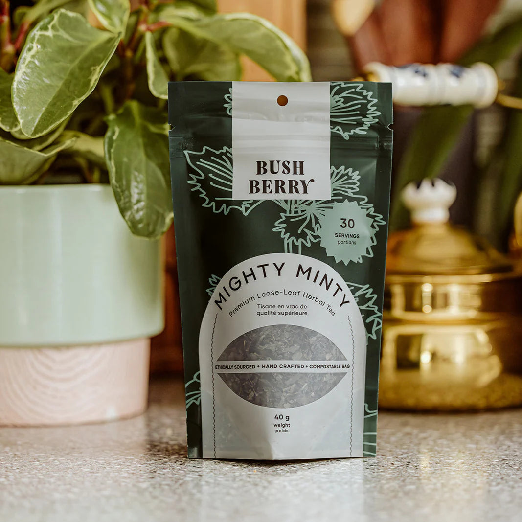 Bush Berry - Organic Mighty Minty Tea Bush Berry