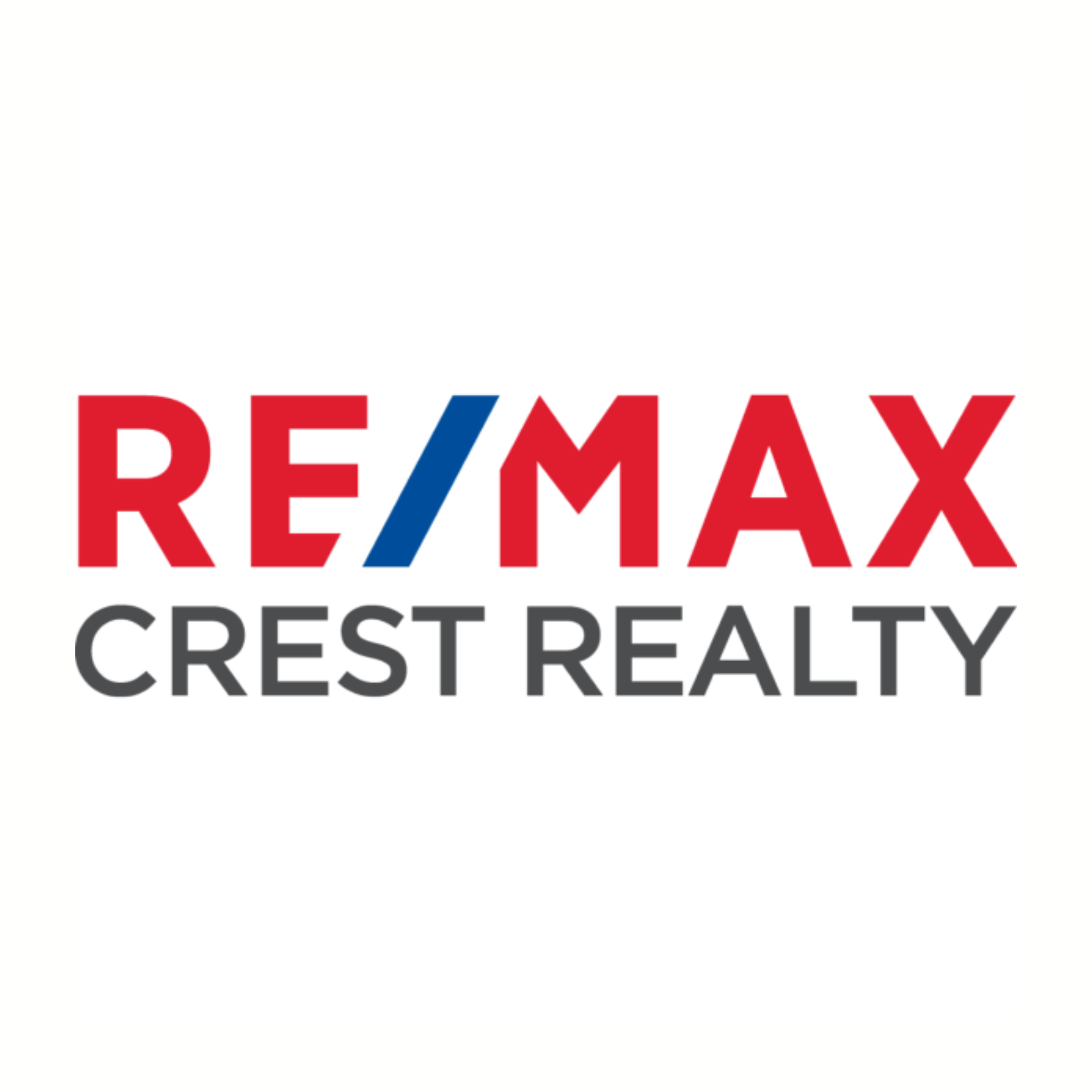 RE/MAX Crest Realty logo on a white background