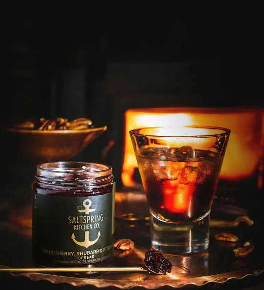 SOUR CHERRY, RHUBARB & ROSEMARY SPREAD - Muse Baskets and Co.