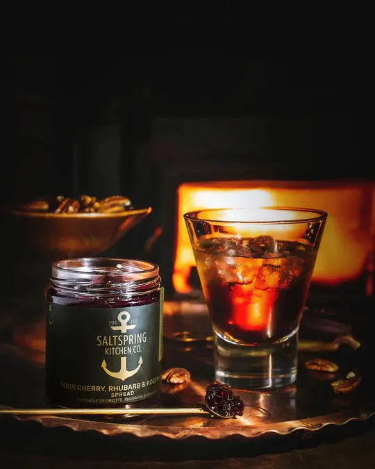 SOUR CHERRY, RHUBARB & ROSEMARY SPREAD - Muse Baskets and Co.
