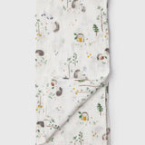 Muslin Swaddle | Hedgehogs
