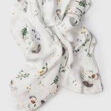 Muslin Swaddle | Hedgehogs