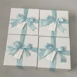 WHITE GIFT BOX - Muse Baskets and Co.
