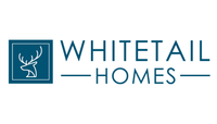 Logo of a valued corporate partner, Whitetail Homes, collaborating with Muse Baskets and Co. to elevate their client and team gifting experience.