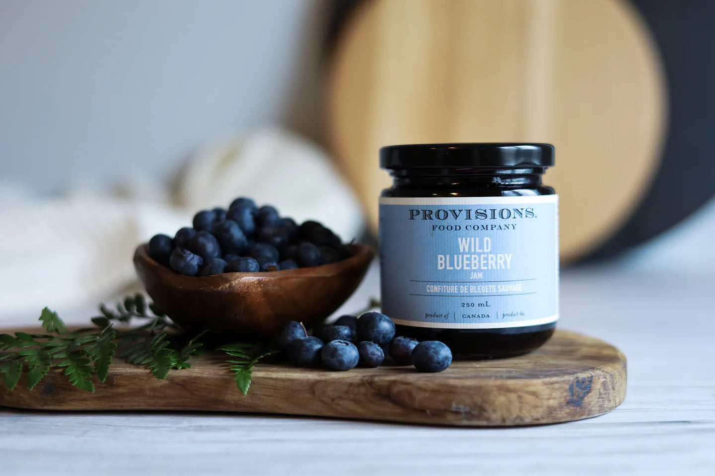 Wild Blueberry Jam Provisions Food Company