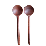 Hand Carved Mango Wood Serving Spoons