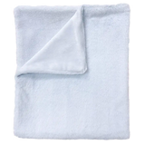 Blue Faux Fur Stroller Blanket