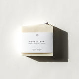 Agha Studio Nordic Spa body and face bar soap, a self-care product featured in Muse Baskets and Co. gift baskets