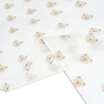 Close up of Beige Bear Swaddle