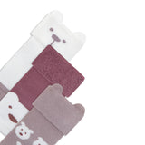 Pink Baby Bear Shaped Socks