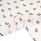 Pink Baby Girl Muslin Swaddles