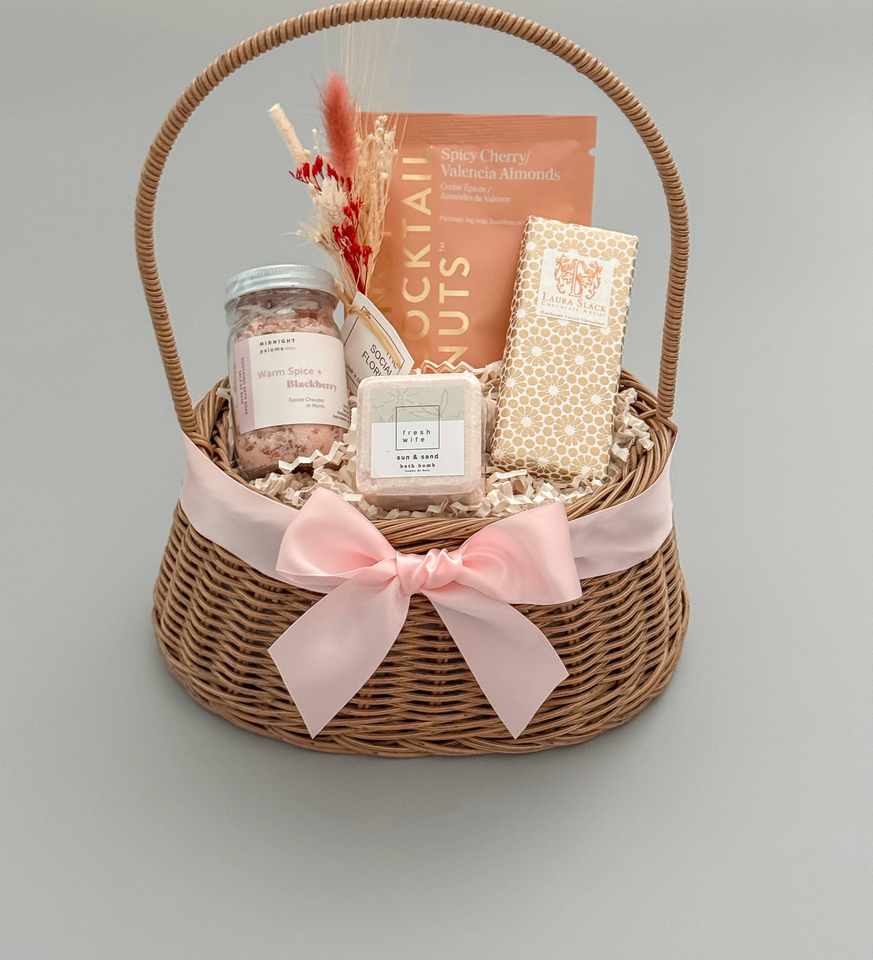 Whispers of Rose MUSE BASKETS AND CO.