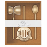 Matte Gold Bar Tools Set