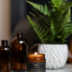 Noel & Co Candle on a marble table 