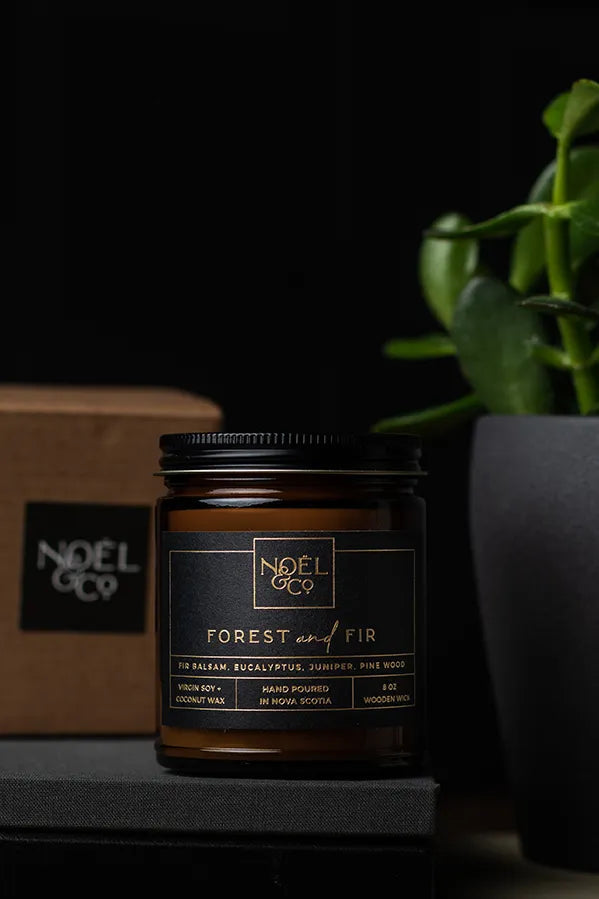 hand poured coconut wax candle›